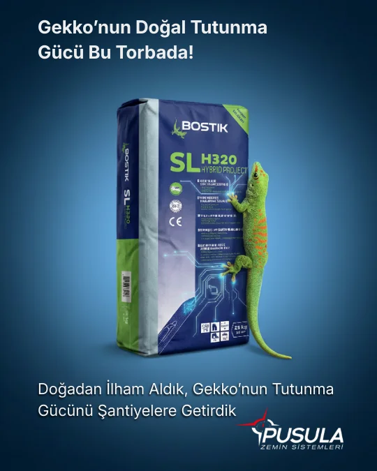 BOSTİK SL H320 HYBRID TESVİYE ŞAPI