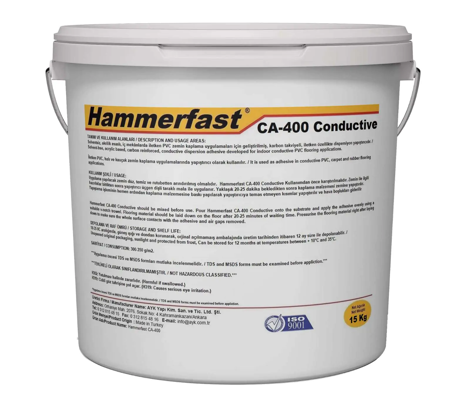 HAMMERFAST CA 400  CONDUCTIVE YAPIŞTIRICI