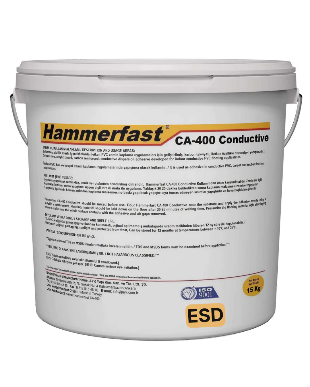 HAMMERFAST CA 400 ESD CONDUCTIVE YAPIŞTIRICI