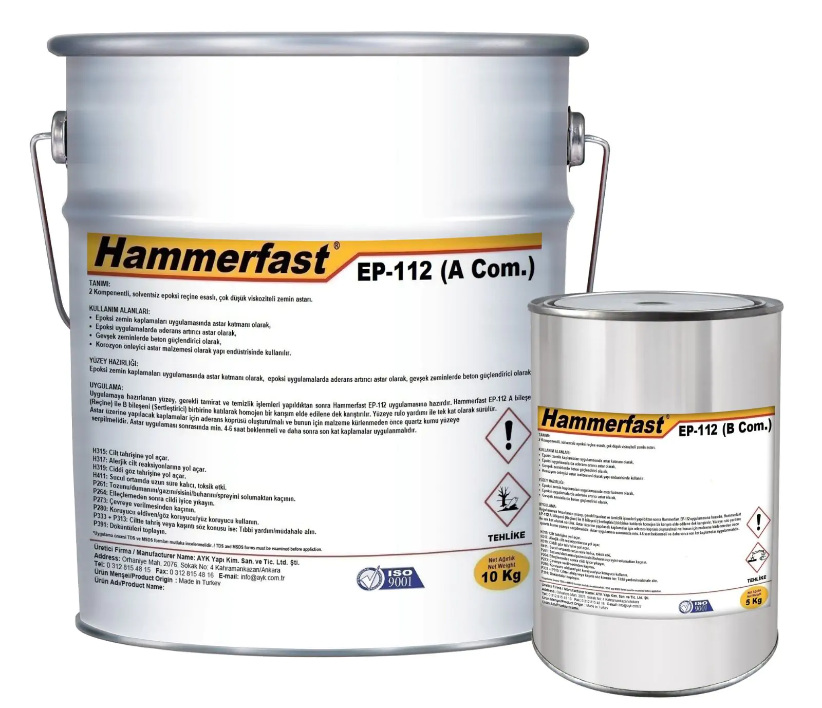 HAMMERFAST EP 112 EPOKSİ ASTAR