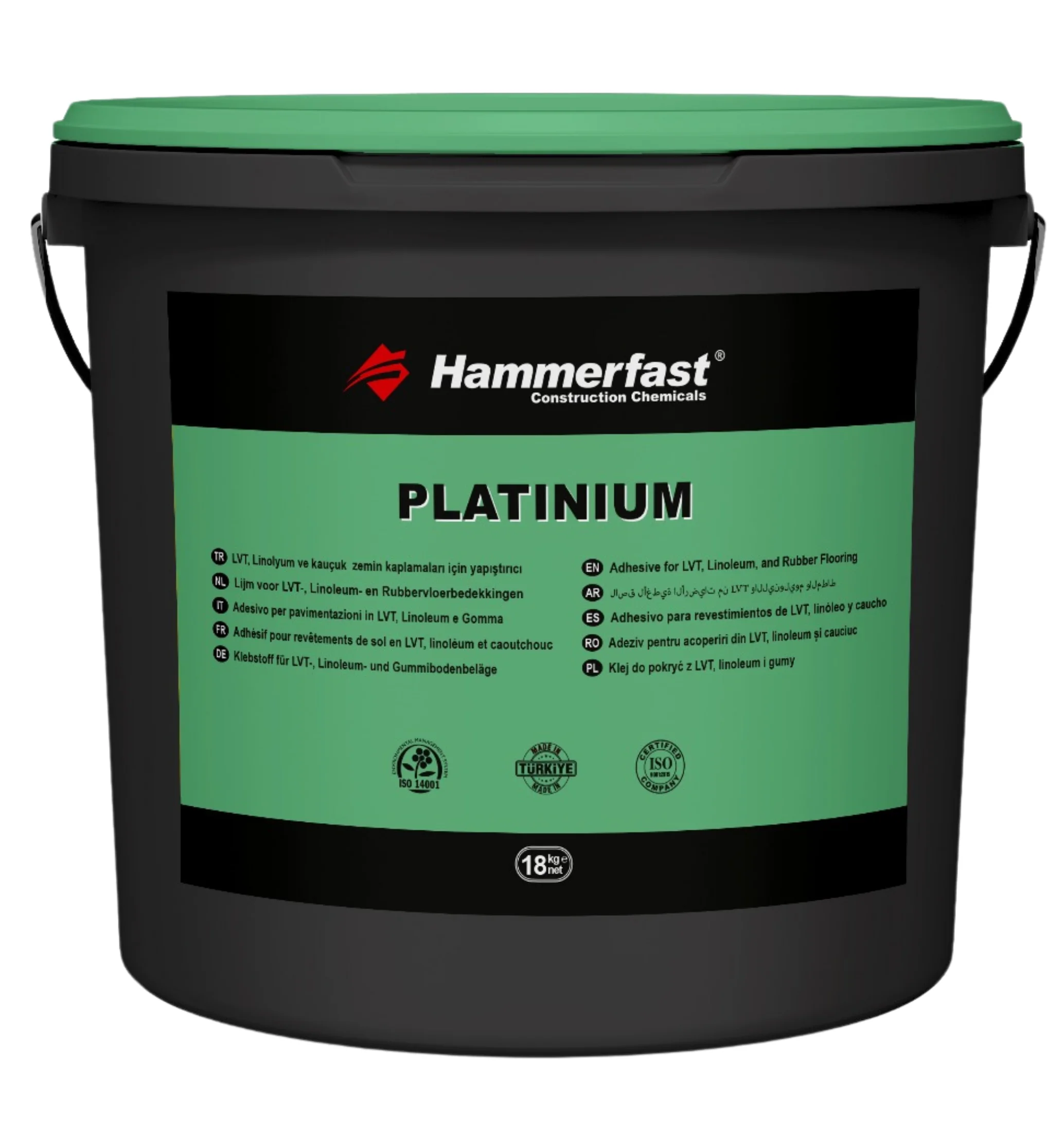 HAMMERFAST PLATINIUM LİNOLYUM VE LVT YAPIŞTIRICISI