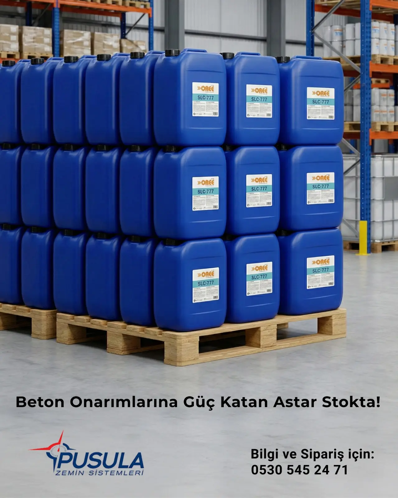 OREE FLOOR SLC-777 - Beton Tamir Astarı