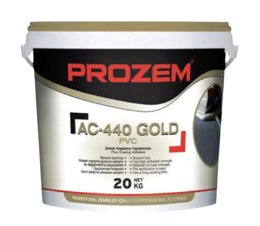 PVC Zemin Kaplama Yapıştırıcısı PROZEM AC-440 GOLD