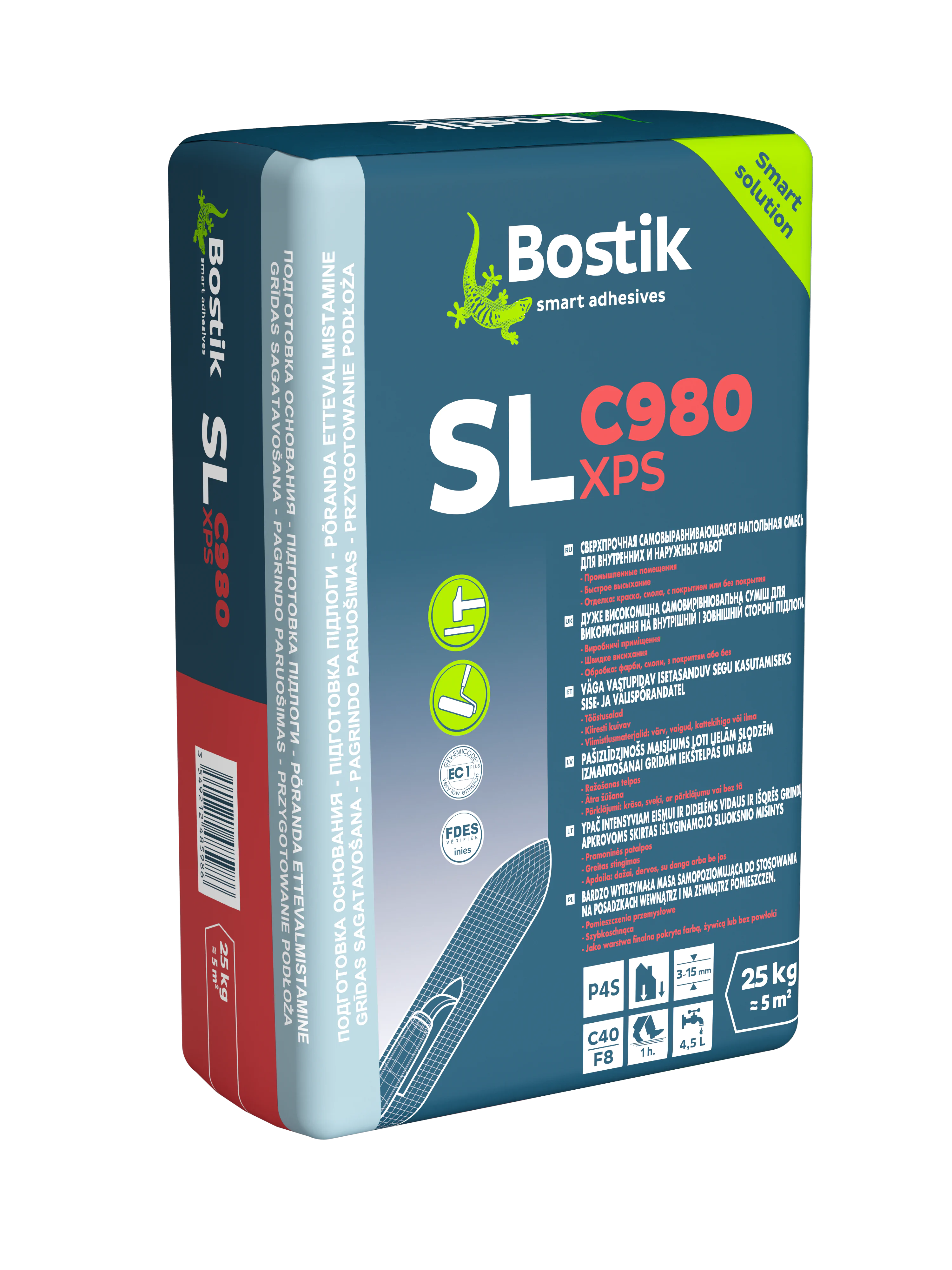 BOSTİK SL C980 XPS TESVİYE ŞAPI