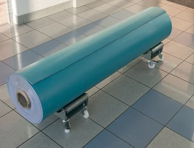 PVC RULO TEKERLEKLİ MİNİ  AÇMA ARABASI 93760